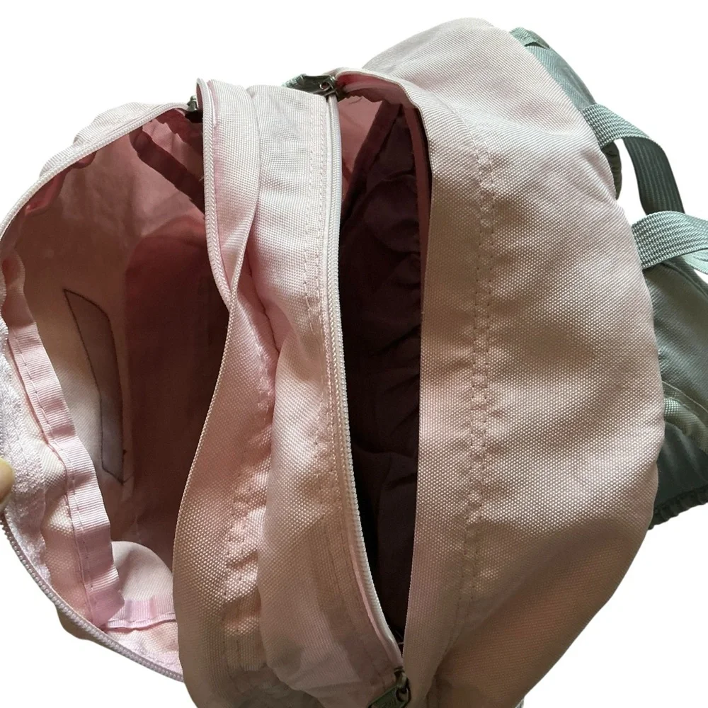 Jansport Light Pink Backpack with Front Pocket